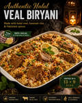 Veal Biryani ( Half Dish)